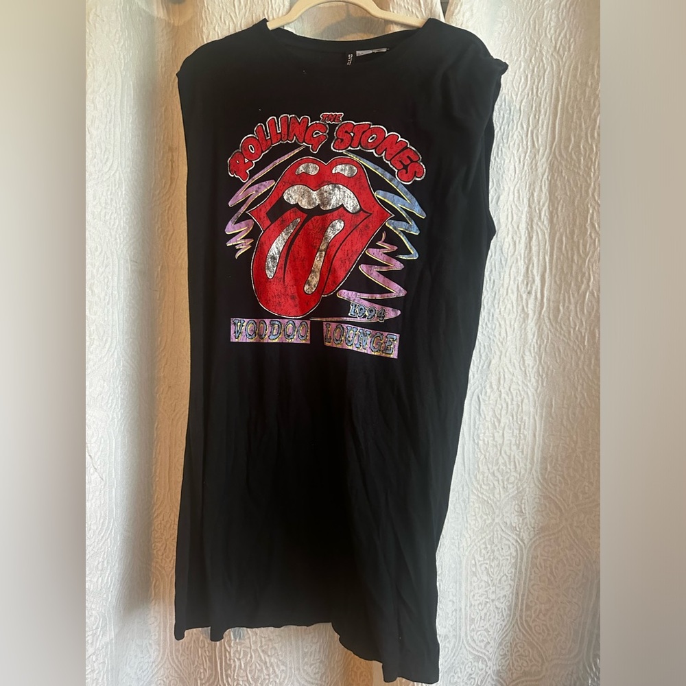 Rolling Stones muscle tee dress